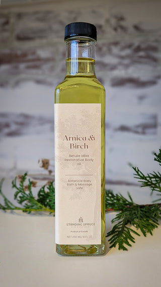 Birch & Arnica body and bath oil