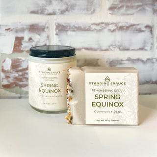 The Spring equinox soap & candle bundle
