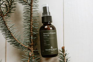 Spruce & Bergamot Face & Beard oil