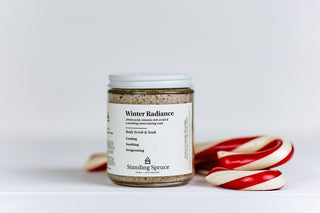 Winter Radiance amino & salt scrub