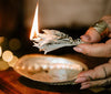 Smudge Ritual Starter Kit - Small (3-4" Abalone Shell + White Sage)